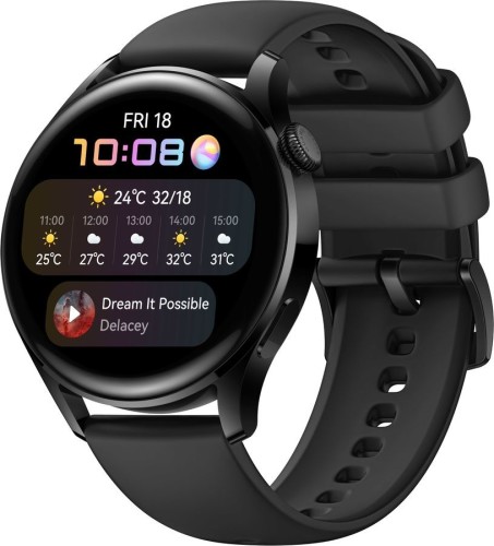 Умные часы Huawei Watch 3 Galileo-L11E черный/черный (55026817)