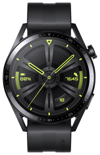 Умные часы Huawei Watch GT 3 46мм черный/черный (Jupiter-B19S/55026974)