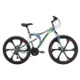 

Велосипед взрослый Black One Totem FS 26 D FW серый/черный/зеленый 20 (HQ-0005329)